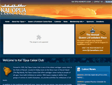 Tablet Screenshot of kaiopua.org